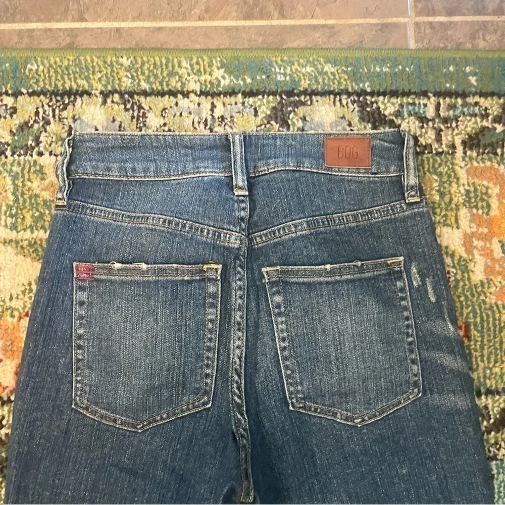 BDG Urban Outfitters High Rise Kick Flare Cropped Jeans Size 25